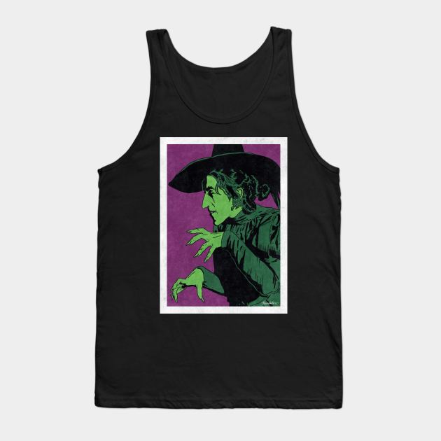 WICKED WITCH OF THE WEST - The Wizard of OZ (Pop Art) Tank Top by Famous Weirdos